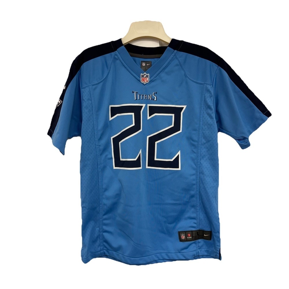 Tennessee Titans Jersey Derrick Henry #22 Youth Large 14/16 Blue NFL